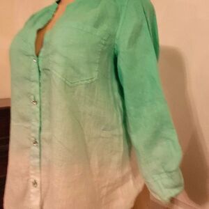BRAND NEW LINENI.N.C INTERNATIONAL CONCEPTS BLOUSE